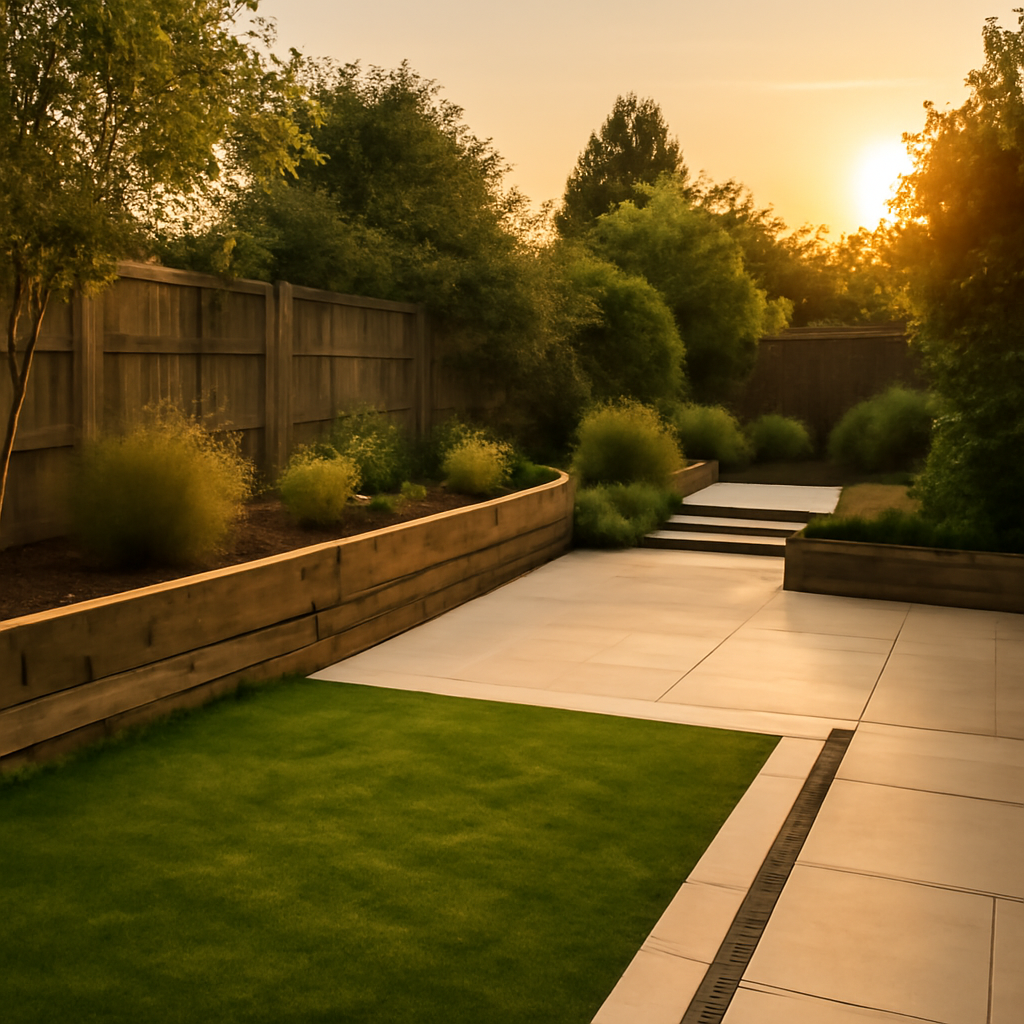 Garden Drainage Warning Signs Before a Patio Is Installed in Loughborough & East Midlands