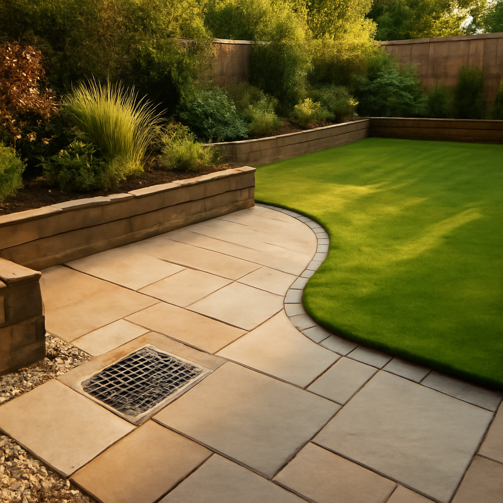 Garden Drainage Warning Signs Before a Patio Is Installed in Loughborough & East Midlands