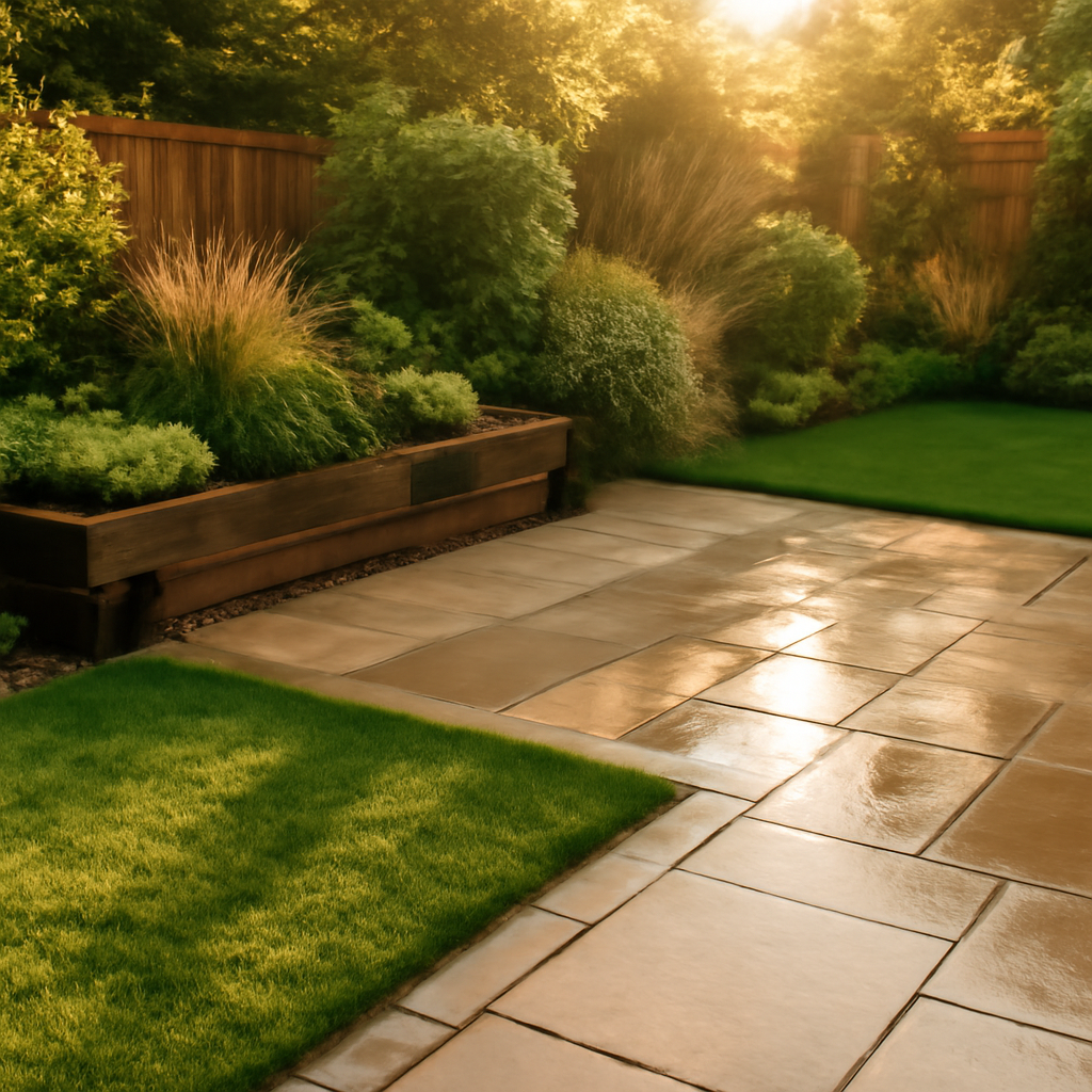 Garden Drainage Warning Signs Before a Patio Is Installed in Loughborough & East Midlands