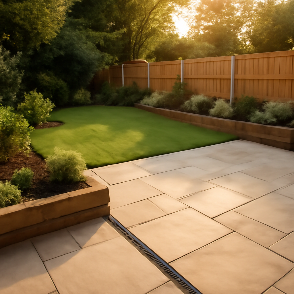 Garden Drainage Warning Signs Before a Patio Is Installed in Loughborough & East Midlands