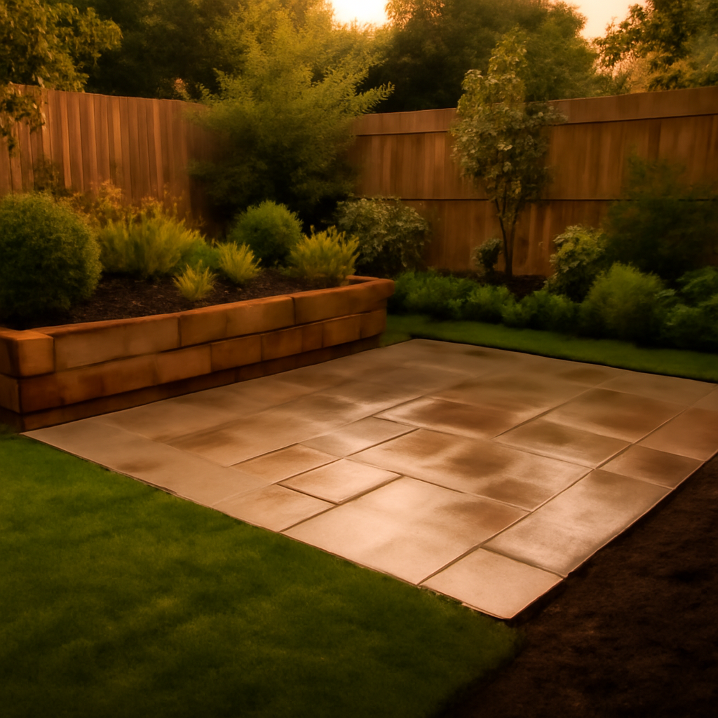 Garden Drainage Warning Signs Before a Patio Is Installed in Loughborough & East Midlands