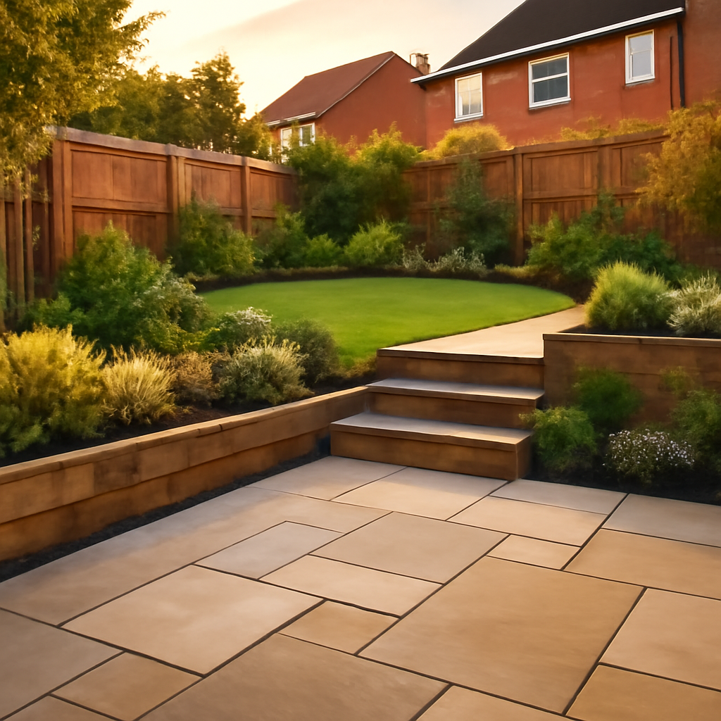 How a Tired Lawn Can Become a Usable Patio and Planting Space in Loughborough