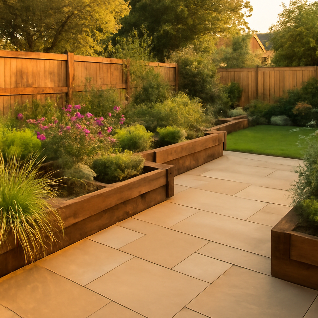How a Tired Lawn Can Become a Usable Patio and Planting Space in Loughborough