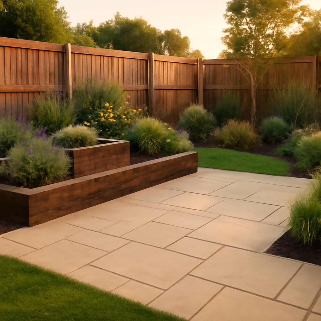 How a Tired Lawn Can Become a Usable Patio and Planting Space in Loughborough