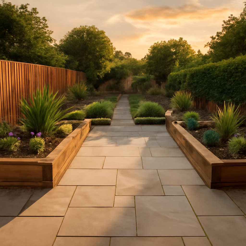 How a Tired Lawn Can Become a Usable Patio and Planting Space in Loughborough