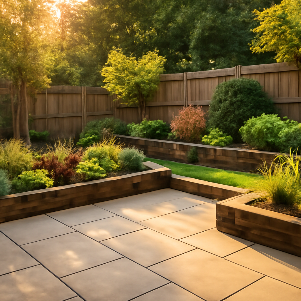 How a Tired Lawn Can Become a Usable Patio and Planting Space in Loughborough