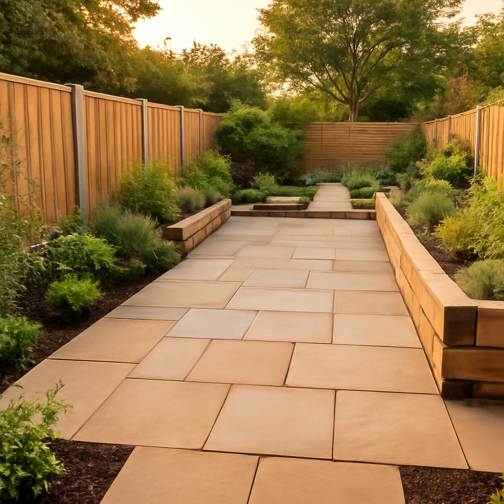 How a Tired Lawn Can Become a Usable Patio and Planting Space in Loughborough