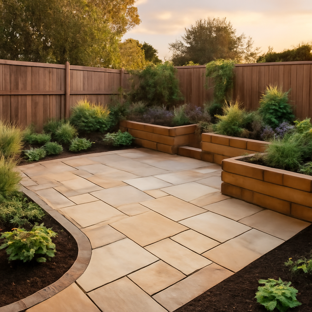 How a Tired Lawn Can Become a Usable Patio and Planting Space in Loughborough