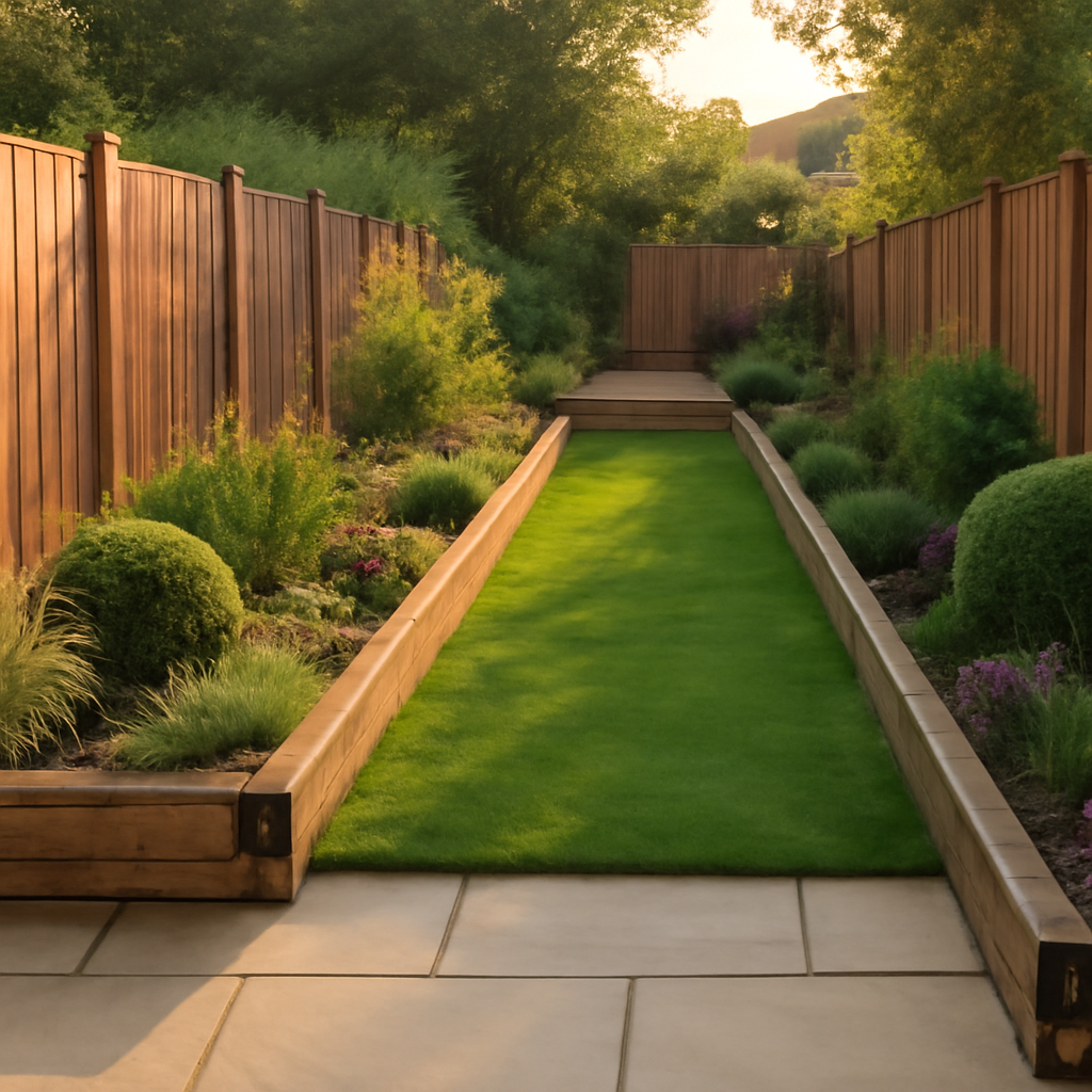 How to Make a Narrow Garden Feel Wider with Landscaping in Loughborough