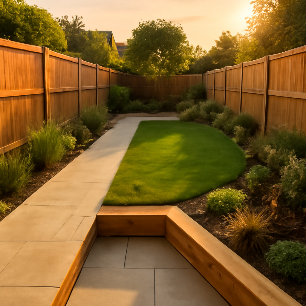 How to Make a Narrow Garden Feel Wider with Landscaping in Loughborough