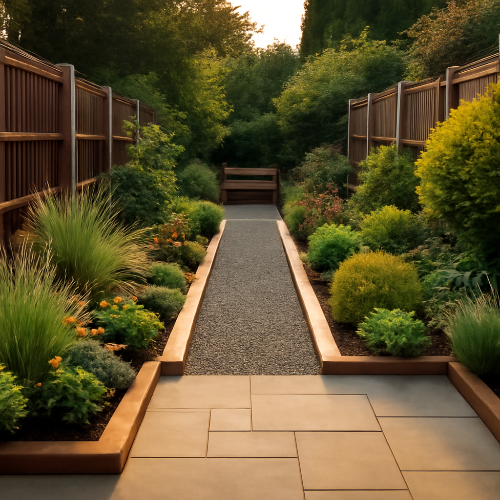 How to Make a Narrow Garden Feel Wider with Landscaping in Loughborough & East Midlands