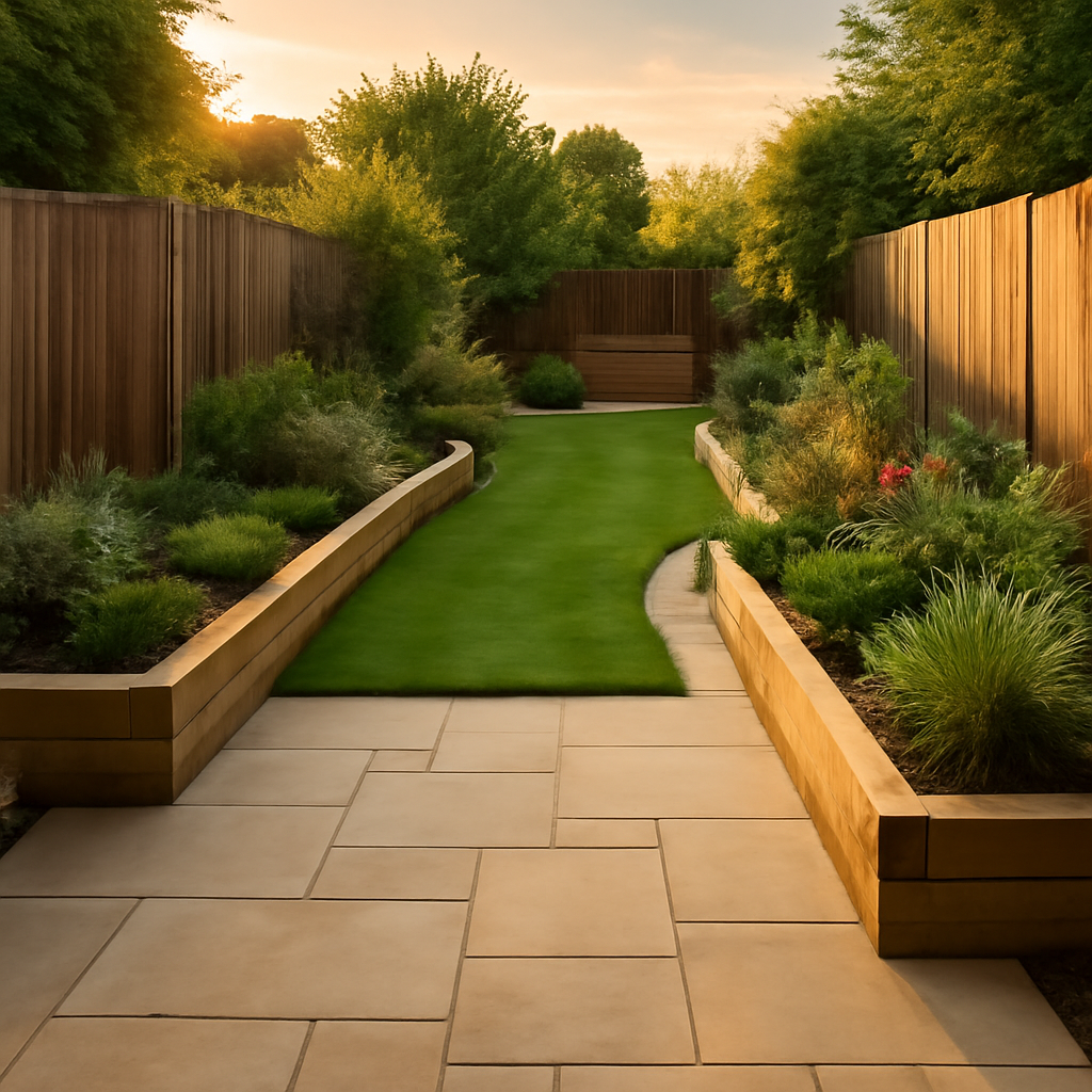How to Make a Narrow Garden Feel Wider with Landscaping in Loughborough & East Midlands