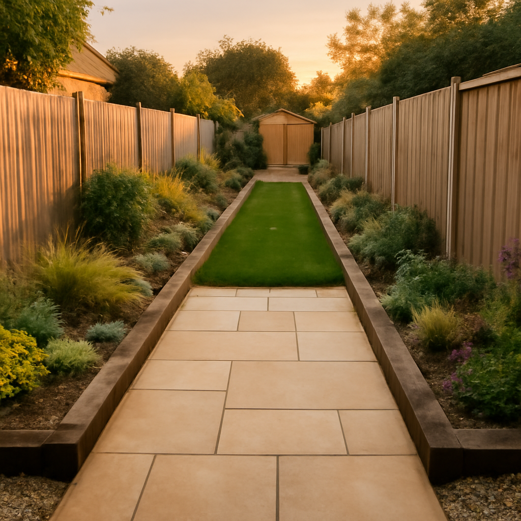 How to Make a Narrow Garden Feel Wider with Landscaping in Loughborough and the East Midlands