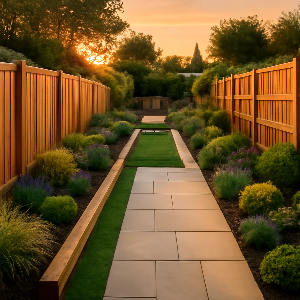 How to Make a Narrow Garden Feel Wider with Landscaping in Loughborough and the East Midlands