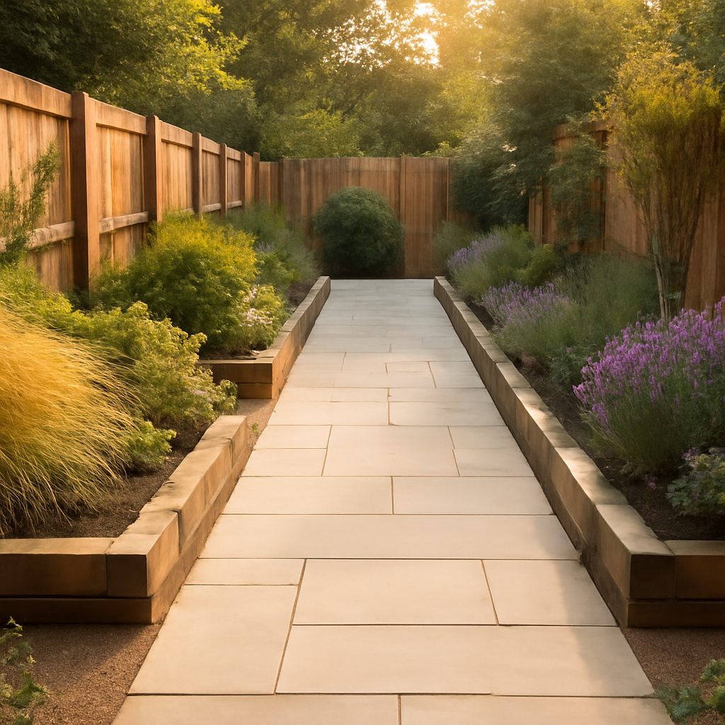 How to Make a Narrow Garden Feel Wider with Landscaping in Loughborough and the East Midlands