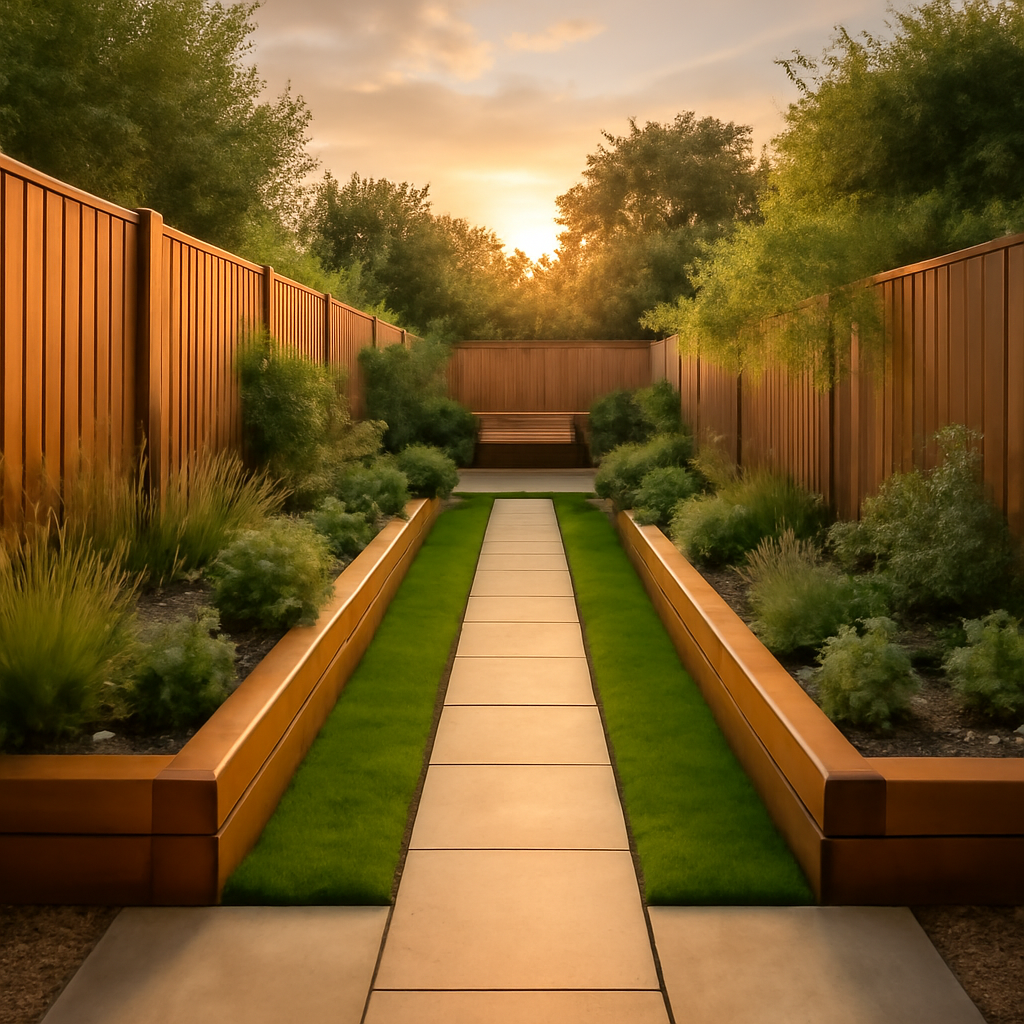 How to Make a Narrow Garden Feel Wider with Landscaping in Loughborough and the East Midlands