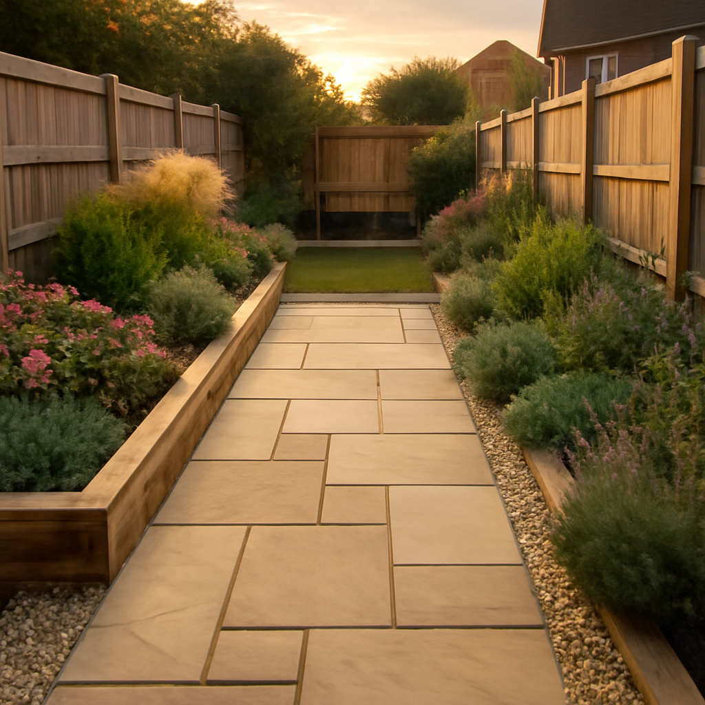 How to Make a Narrow Garden Feel Wider with Landscaping in Loughborough and the East Midlands