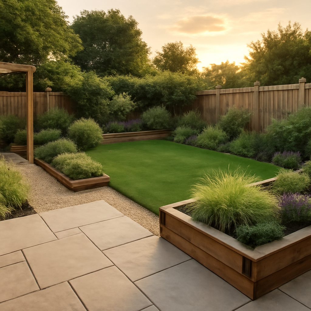 How to Plan a Low-Maintenance Garden Before Landscaping Starts in Loughborough and the East Midlands