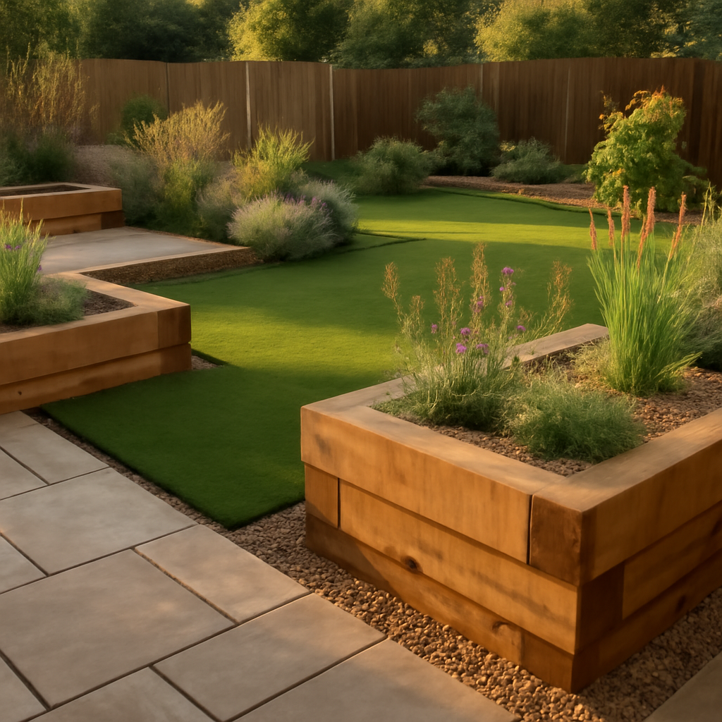 Oak Sleepers, Pine Sleepers and Hardwood Sleepers: Which Is Right for Your Loughborough Garden?