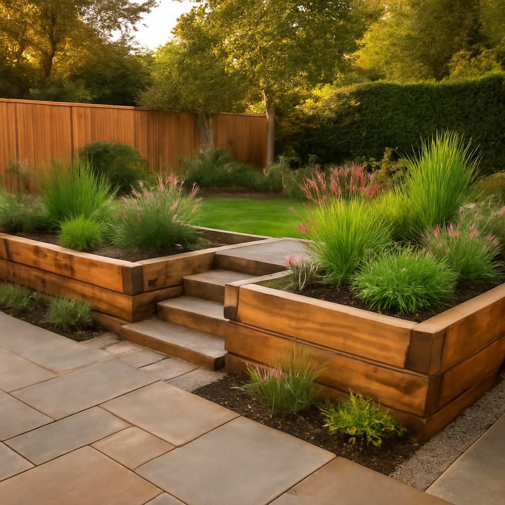 Oak Sleepers, Pine Sleepers and Hardwood Sleepers: Which Is Right for Your Loughborough Garden?