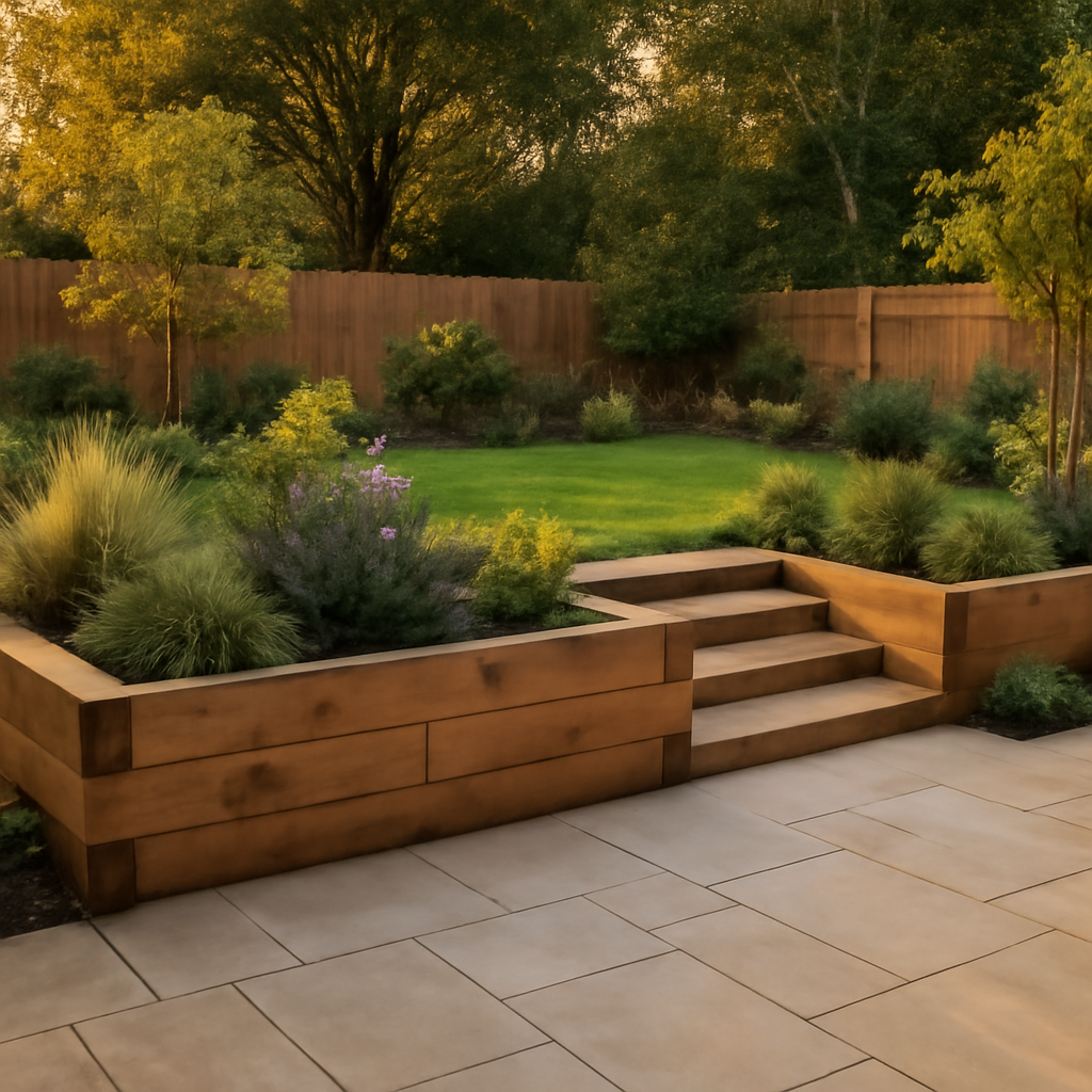 Oak Sleepers, Pine Sleepers and Hardwood Sleepers: Which Is Right for Your Loughborough Garden?