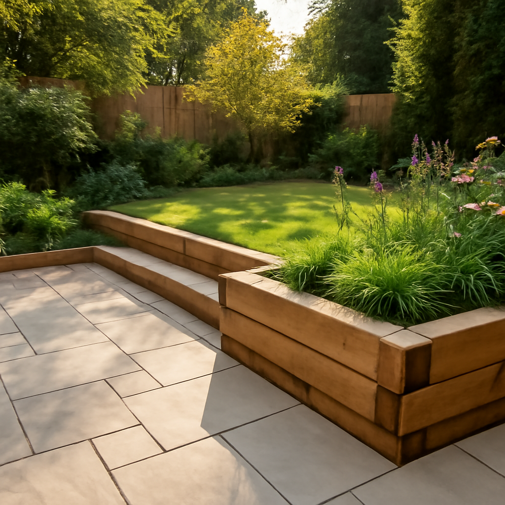 Oak Sleepers, Pine Sleepers and Hardwood Sleepers: Which is Right for Your Loughborough Garden?