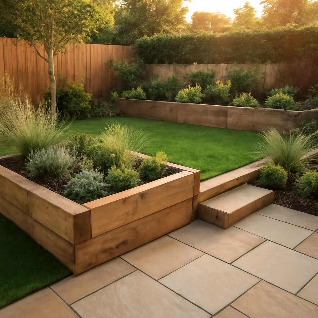 Oak Sleepers, Pine Sleepers and Hardwood Sleepers: Which Is Right for Your Loughborough Garden?