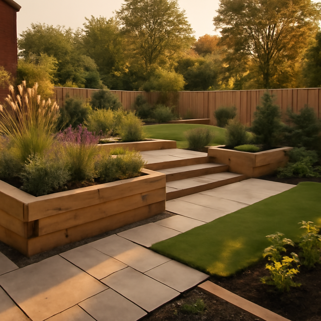 Oak Sleepers, Pine Sleepers and Hardwood Sleepers: Which Is Right for Your Loughborough Garden?