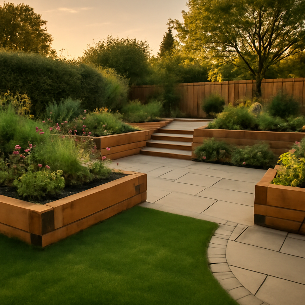 Oak Sleepers, Pine Sleepers and Hardwood Sleepers: Which Is Right for Your Loughborough Garden?
