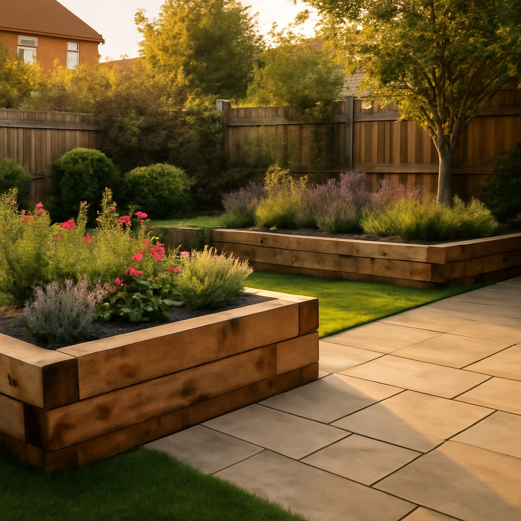 Oak Sleepers, Pine Sleepers and Hardwood Sleepers: Which Is Right for Your Loughborough Garden?