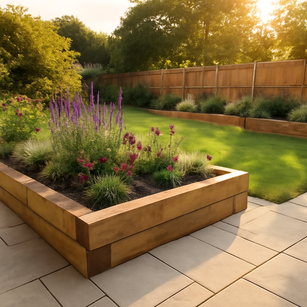 Oak Sleepers, Pine Sleepers and Hardwood Sleepers: Which Is Right for Your Loughborough Garden?