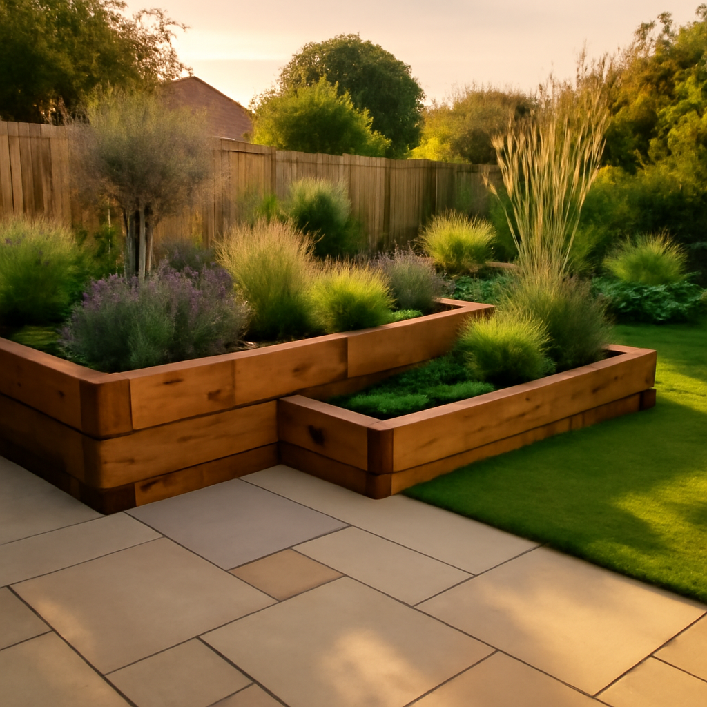 Oak Sleepers, Pine Sleepers and Hardwood Sleepers: Which is Right for Your Loughborough Landscape?