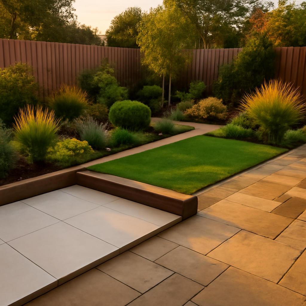 Porcelain Paving vs Indian Sandstone for East Midlands Gardens: A Practical Guide