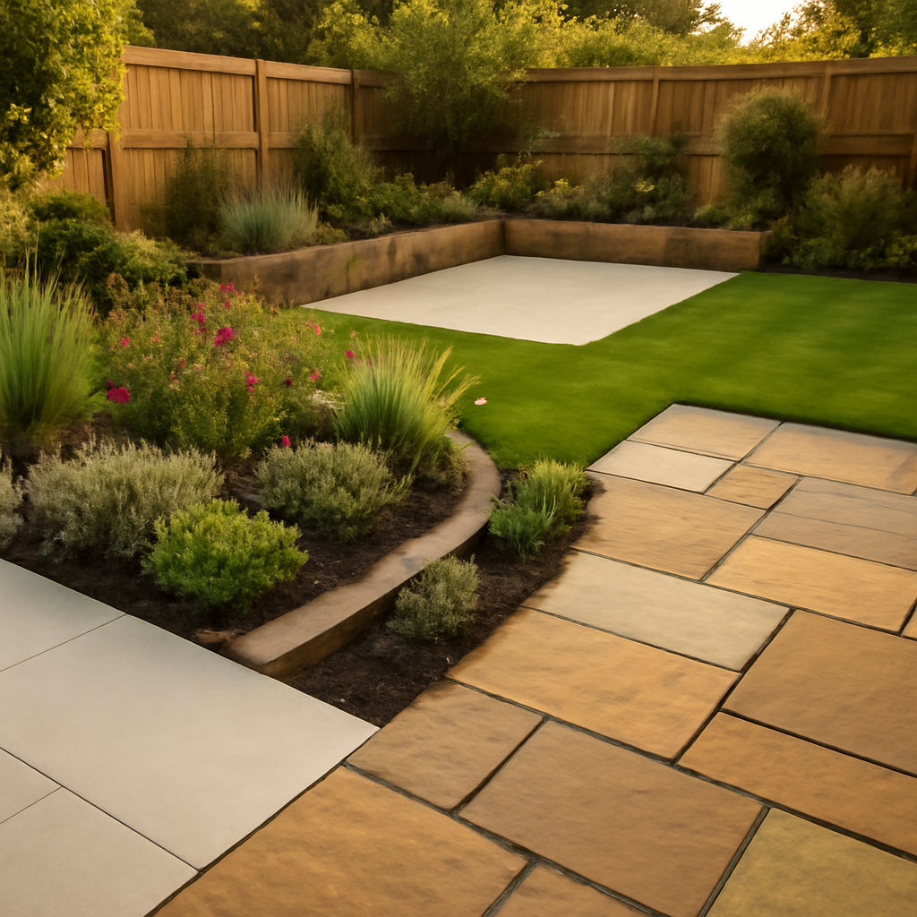 Porcelain Paving vs Indian Sandstone for East Midlands Gardens: What’s Best for Your Loughborough Home?