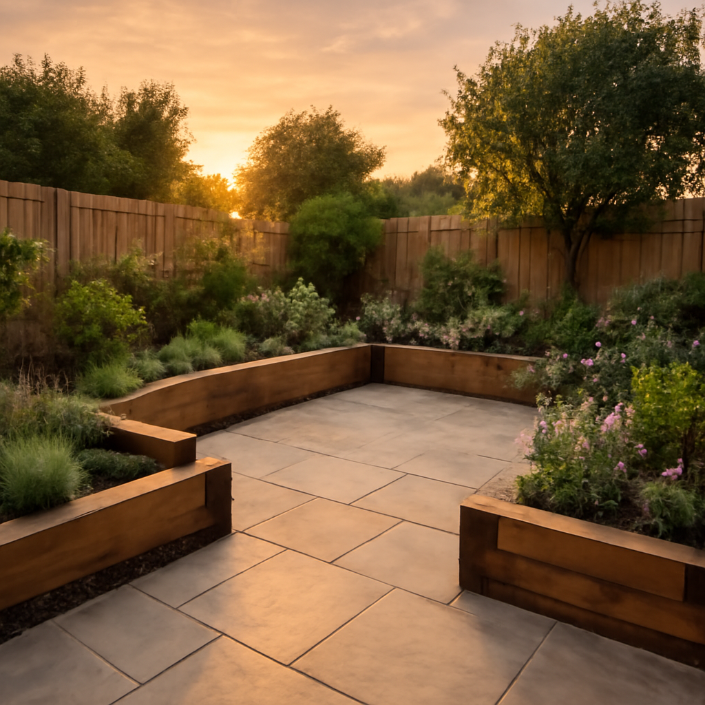 Transforming a Tired Lawn into a Usable Patio and Planting Space in Loughborough