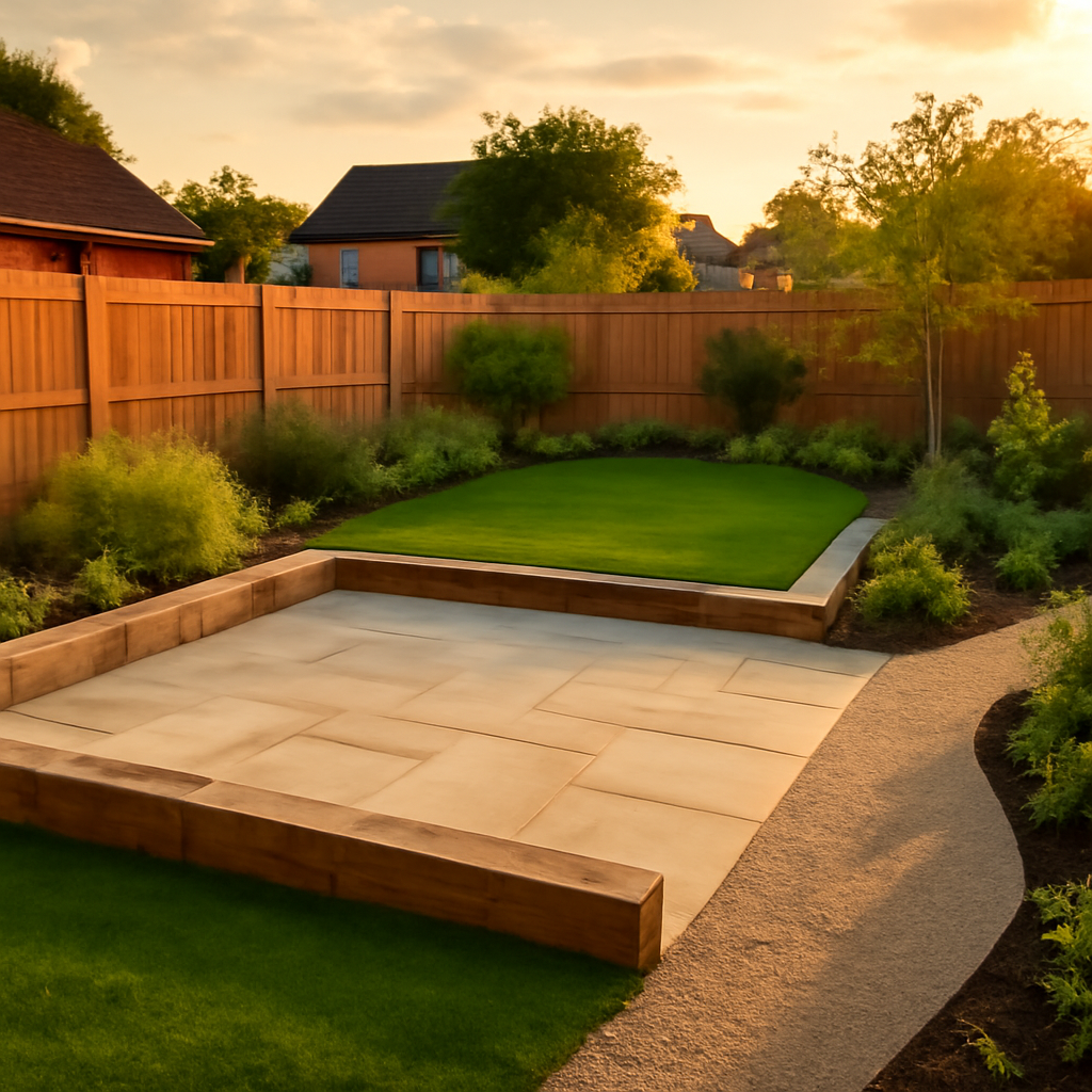 Transforming a Tired Lawn into a Usable Patio and Planting Space in Loughborough