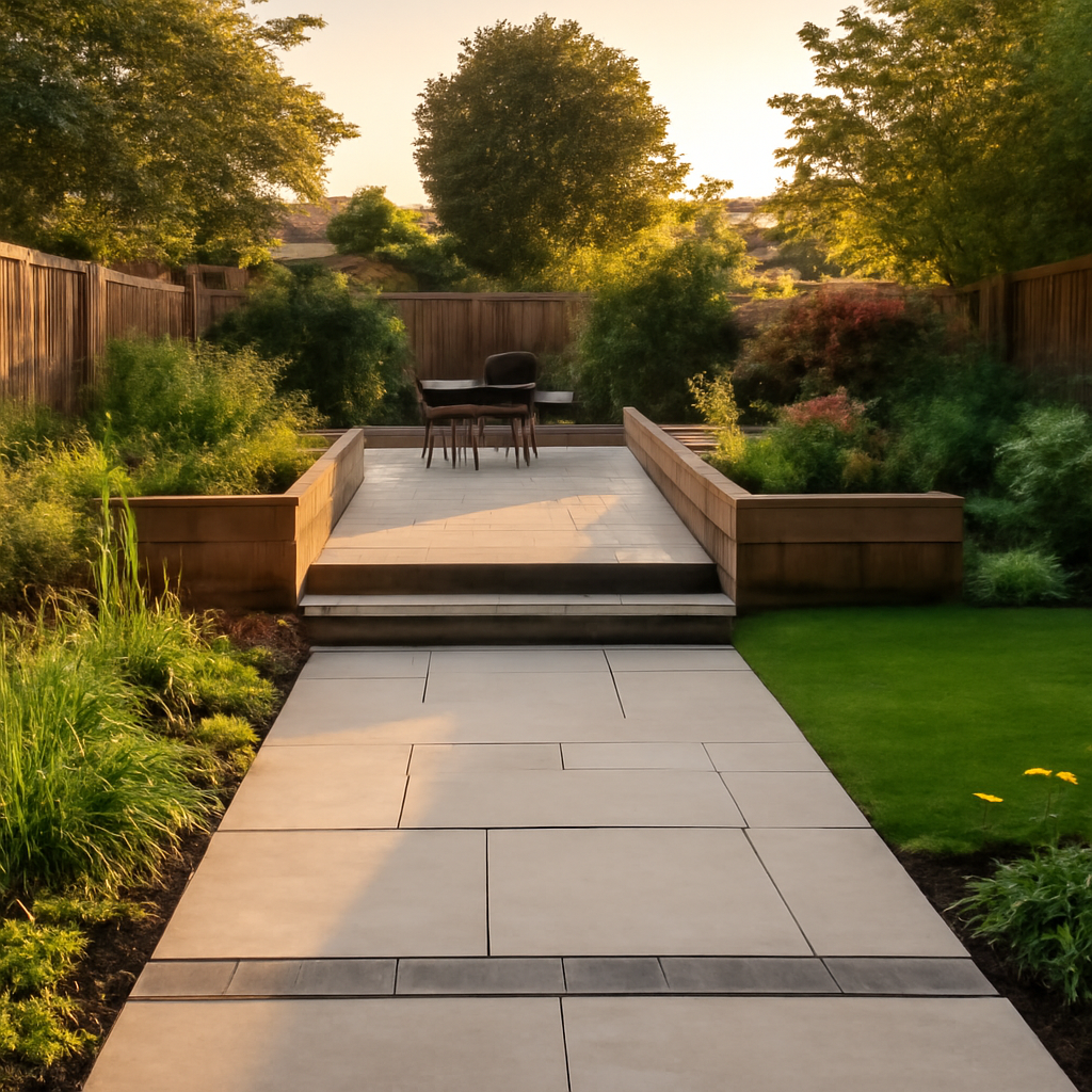 Transforming a Tired Lawn into a Usable Patio and Planting Space in Loughborough