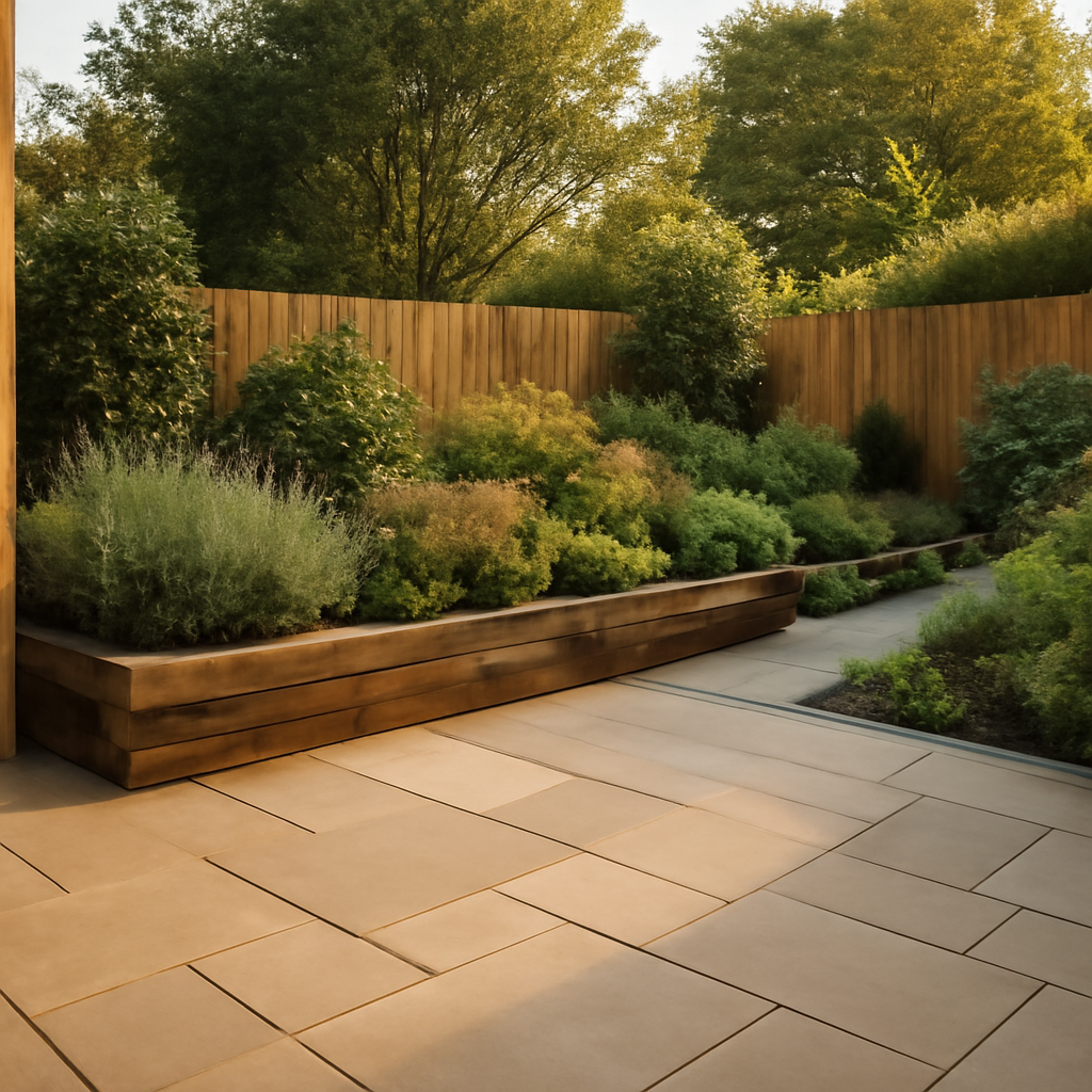 Transforming a Tired Lawn into a Usable Patio and Planting Space in Loughborough