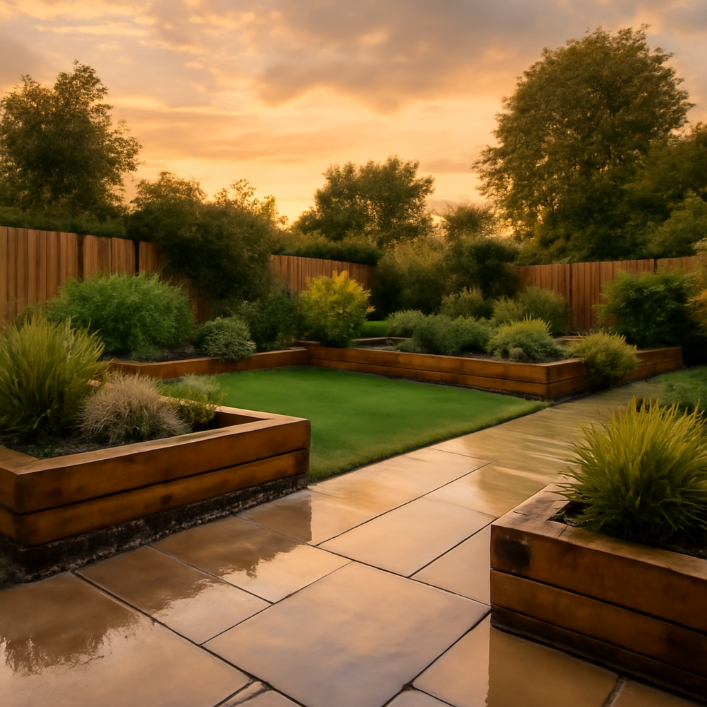 What Landscaping Work Can Be Done in Wet Weather? A Practical Guide for Loughborough and East Midlands