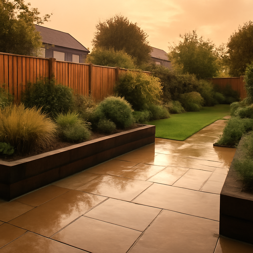 What Landscaping Work Can Be Done in Wet Weather? A Practical Guide for Loughborough & East Midlands