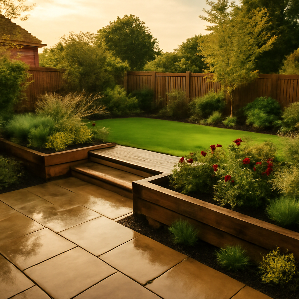 What Landscaping Work Can Be Done in Wet Weather? Practical Advice for Loughborough & East Midlands