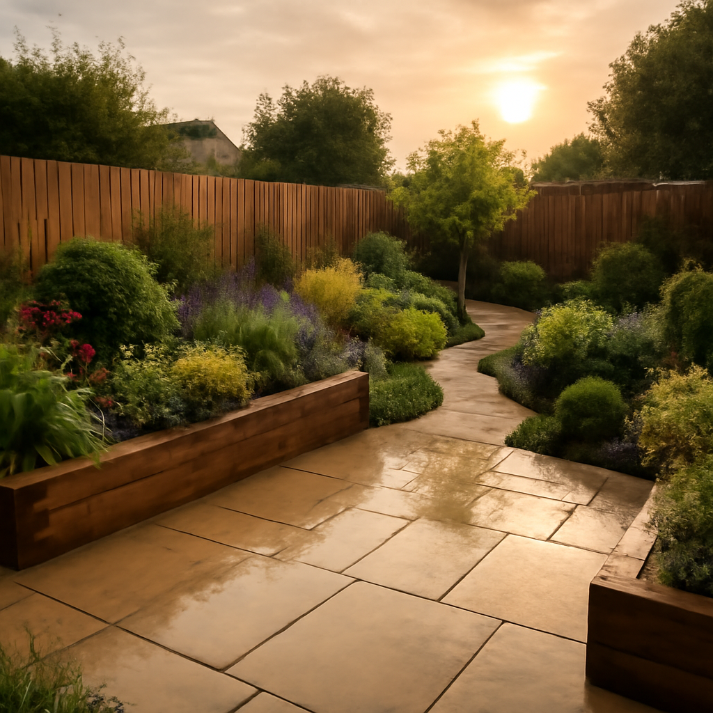 What Landscaping Work Can Be Done in Wet Weather? Practical Advice for Loughborough & East Midlands