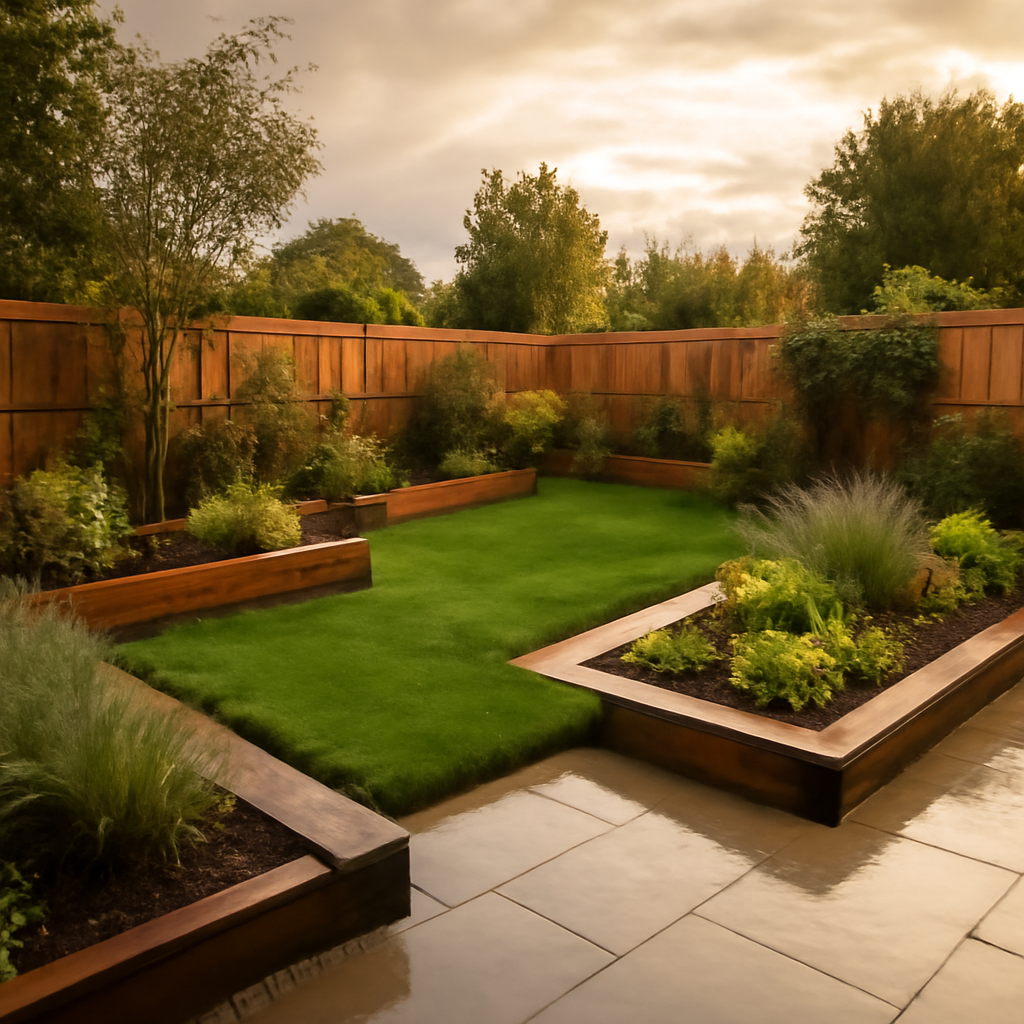 What Landscaping Work Can Be Done in Wet Weather? Practical Advice for Loughborough and East Midlands Gardens