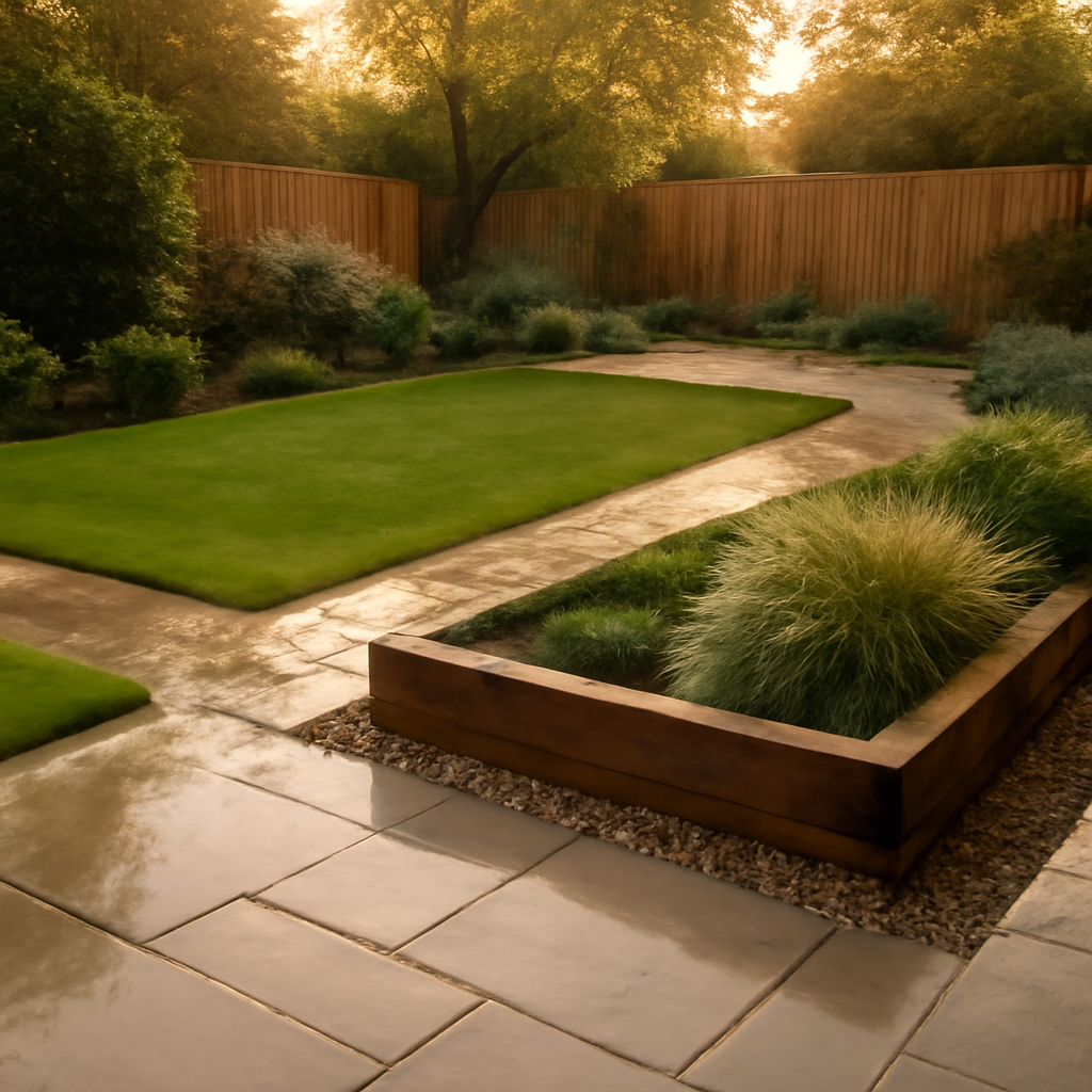 What Landscaping Work Can Be Done in Wet Weather? Practical Advice for Loughborough and East Midlands Gardens
