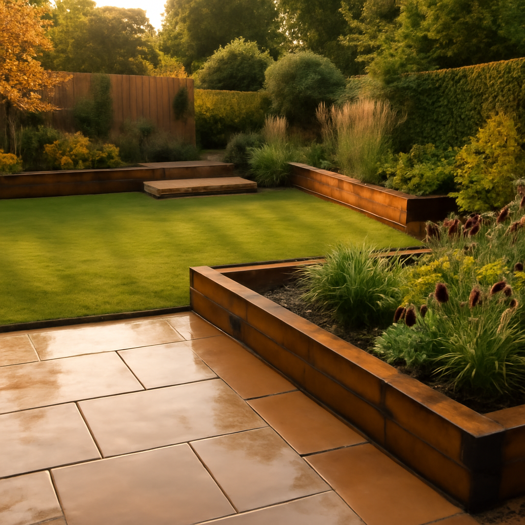 What Landscaping Work Can Be Done in Wet Weather? Practical Advice for Loughborough and East Midlands Gardens