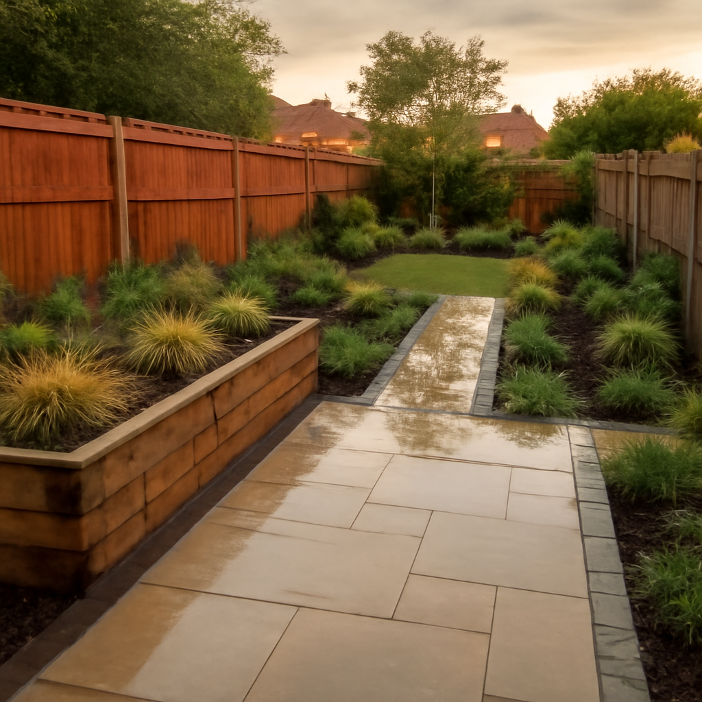 What Landscaping Work Can Be Done in Wet Weather? Practical Advice for Loughborough and East Midlands Gardens