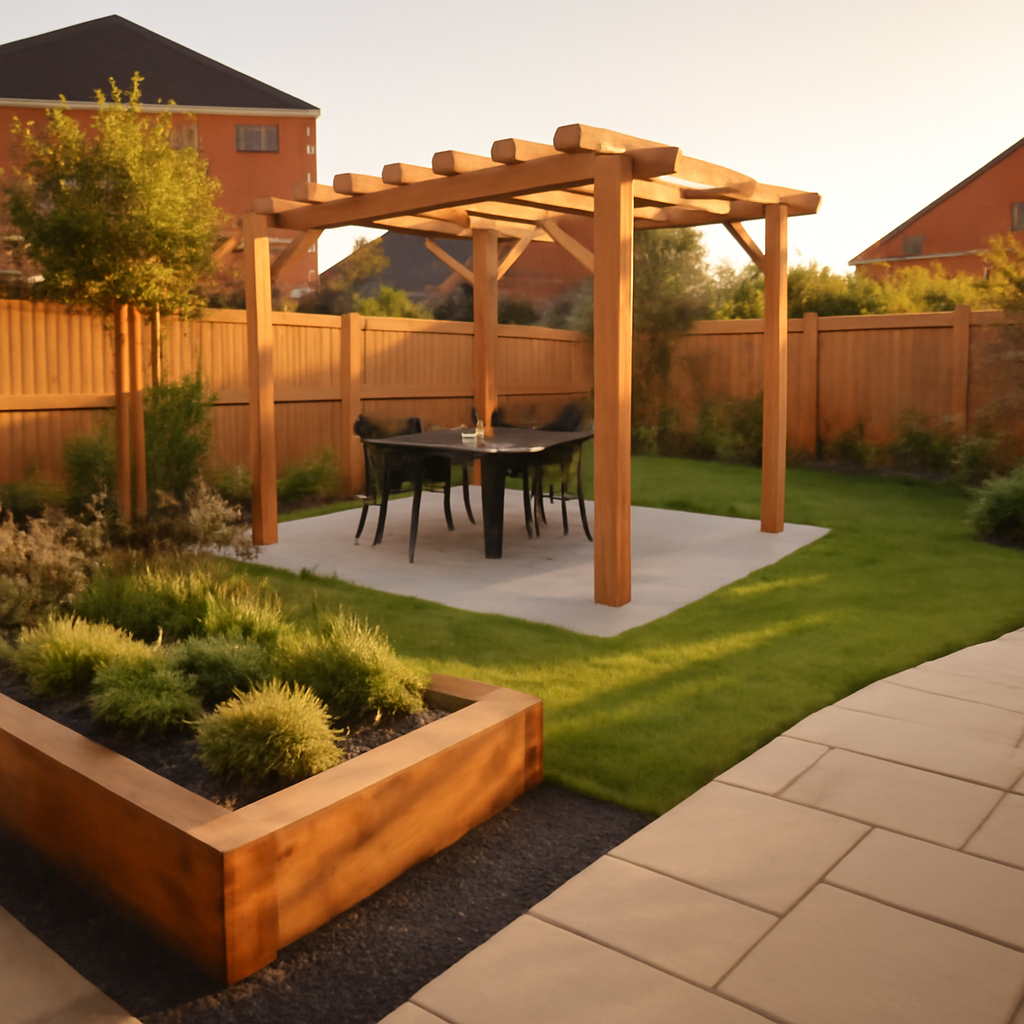 Where Should a Pergola Sit in a Family Garden? Practical Tips for Loughborough and East Midlands Homes