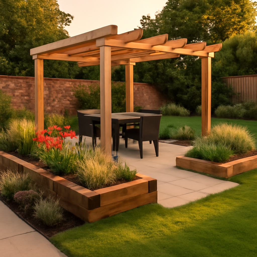 Where Should a Pergola Sit in a Family Garden? Practical Tips for Loughborough and East Midlands Landscaping
