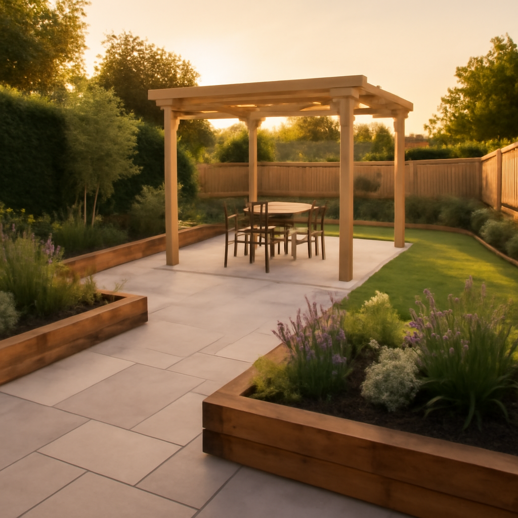 Where Should a Pergola Sit in a Family Garden? Practical Tips from Loughborough Landscaping Experts