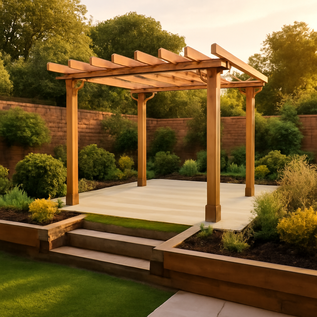 Where Should a Pergola Sit in a Family Garden? Practical Tips from Loughborough’s Worthington Landscape & Design